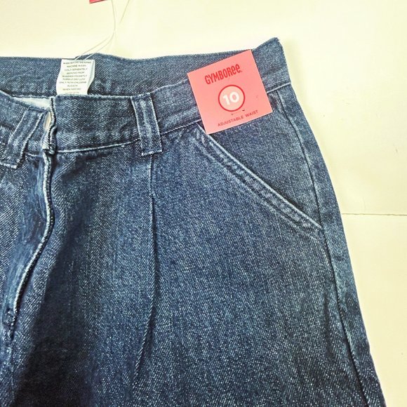 NWT Gymboree Fashion Flower Cuffed Denim Pant & Ruffle Top Size 10 - Picture 4 of 8